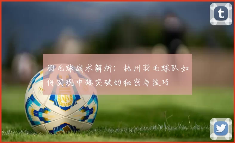 羽毛球战术解析：杭州羽毛球队如何实现中路突破的秘密与技巧